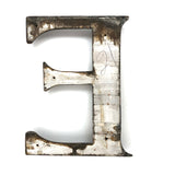 MEN: Large Antique Hand-carved Letters with Traces of Gold Paint