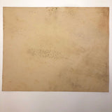 Lois Gross Smiley Vintage Mixed Media Painting of Two Figures