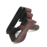 Old Hand Shaped Steel Die for Leather Cutting (Mid Size of Three)