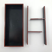 Gold and Black Art Deco Style Wooden Box