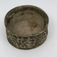 Antique Small Terracotta Planter with Adam, Eve and Cherubs, Presumed Italian