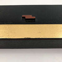 Gold and Black Art Deco Style Wooden Box