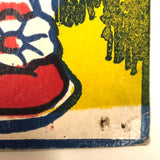 Original Sells and Gray Circus 1969 Screenprint Poster on Board