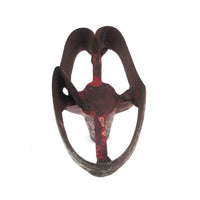 Old Mitten Shaped Steel Die for Leather Cutting (Smallest of Three)