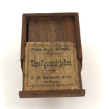 J.A Glaspell's A.H Andrews & Co. 1880s Cube Root Blocks Set