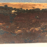 Gorgeous c. 1873 Patented Mechanical Grain Counter in Old Blue Paint