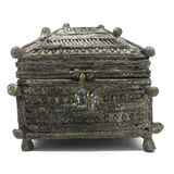 Indian Lost Wax Cast Bronze Antique Dhorka Box - Two of Two