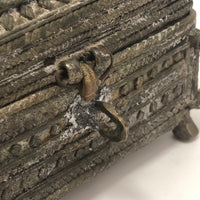 Indian Lost Wax Cast Bronze Antique Dhorka Box - Two of Two