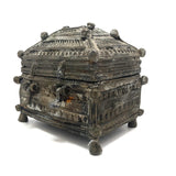 Indian Lost Wax Cast Bronze Antique Dhorka Box - Two of Two