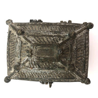 Indian Lost Wax Cast Bronze Antique Dhorka Box - Two of Two