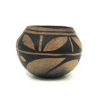 Small Hand-painted Black on Cream Southwest Pueblo Native American Pot