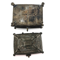 Indian Lost Wax Cast Bronze Antique Dhorka Box - Two of Two