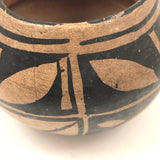 Small Hand-painted Black on Cream Southwest Pueblo Native American Pot