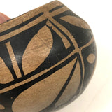 Small Hand-painted Black on Cream Southwest Pueblo Native American Pot