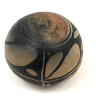 Small Hand-painted Black on Cream Southwest Pueblo Native American Pot