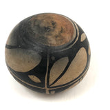 Small Hand-painted Black on Cream Southwest Pueblo Native American Pot