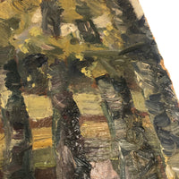 JT Sayward, Early 20th Century Oil on Board Landscape