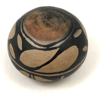 Small Hand-painted Black on Cream Southwest Pueblo Native American Pot