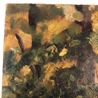 JT Sayward, Early 20th Century Oil on Board Landscape