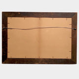 Three Soulful Cats Large Mixed Media Drawing on Paper, Framed