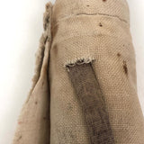 Wonderful Make Do Wooden Post Doll with Wrapped Fabric