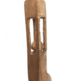 Antique Carved Whimsy with Ladies Leg and Tiny Ball in Cage