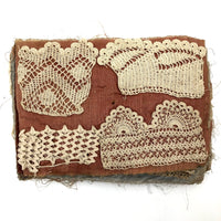 Exceptional 19th Century Antique Crochet Sampler Book