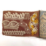 Exceptional 19th Century Antique Crochet Sampler Book