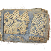 Exceptional 19th Century Antique Crochet Sampler Book