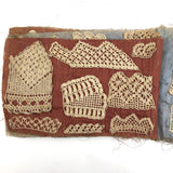 Exceptional 19th Century Antique Crochet Sampler Book