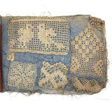 Exceptional 19th Century Antique Crochet Sampler Book