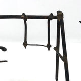 Charming Nail Art Swingset with Two Animals!