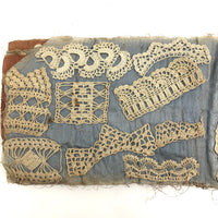 Exceptional 19th Century Antique Crochet Sampler Book
