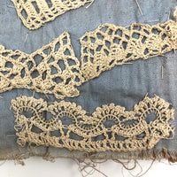 Exceptional 19th Century Antique Crochet Sampler Book