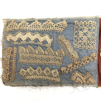Exceptional 19th Century Antique Crochet Sampler Book