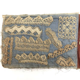 Exceptional 19th Century Antique Crochet Sampler Book