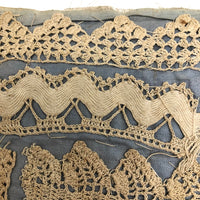 Exceptional 19th Century Antique Crochet Sampler Book