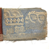 Exceptional 19th Century Antique Crochet Sampler Book