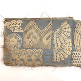 Exceptional 19th Century Antique Crochet Sampler Book