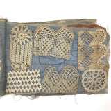 Exceptional 19th Century Antique Crochet Sampler Book