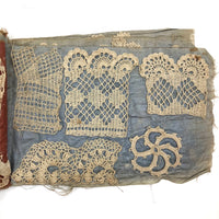 Exceptional 19th Century Antique Crochet Sampler Book
