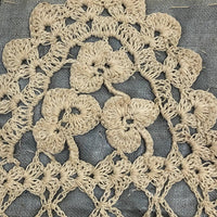 Exceptional 19th Century Antique Crochet Sampler Book