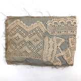 Exceptional 19th Century Antique Crochet Sampler Book