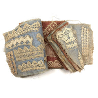 Exceptional 19th Century Antique Crochet Sampler Book