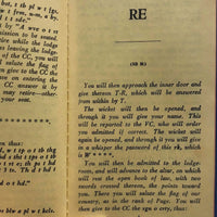 Knights of Pythias 1912 + 1924 Secret Codes Handbooks!