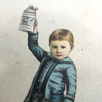 Electric Lustre Starch, Boston MA, Victorian Era Trade Card