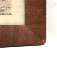 Mary E. Baldwin’s 1850 Graphite Drawing of Man Walking Path (Toward Tiny Chair!)