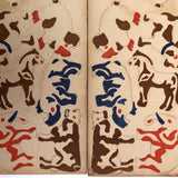 Printed Vintage Cardboard Sheets of Cutout Animals