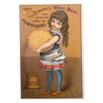 Altmore's Mince Meat, Boston MA Victorian Era Trade Card