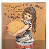Altmore's Mince Meat, Boston MA Victorian Era Trade Card
